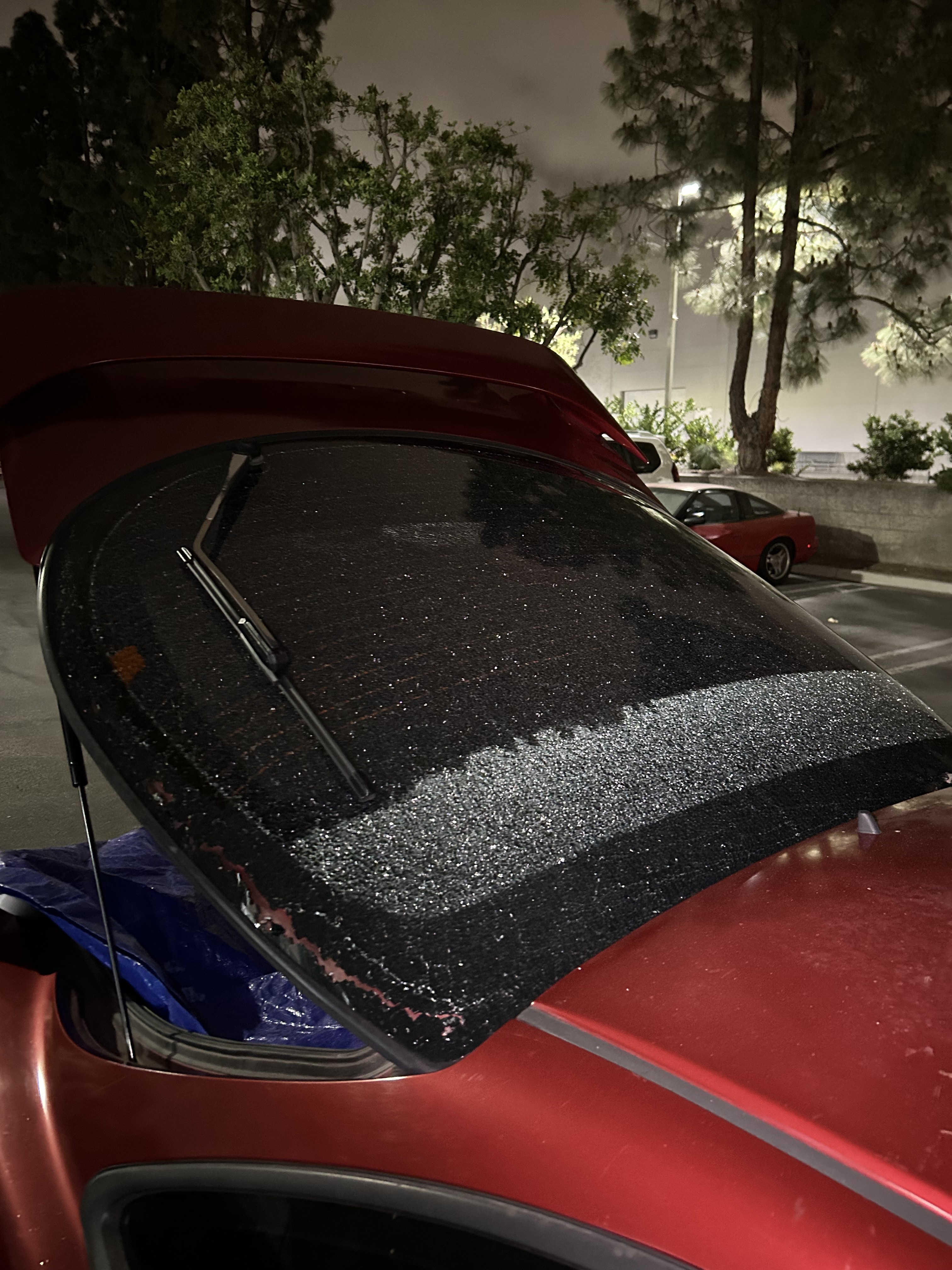 Integra shattered back glass